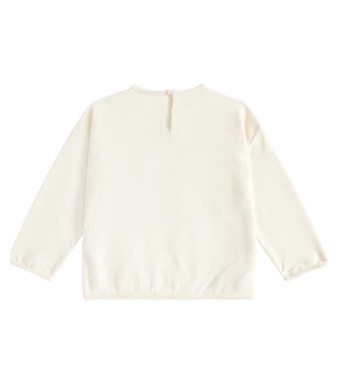 Bebé - sudadera de algodón con Web y Horsebit | Gucci Kids