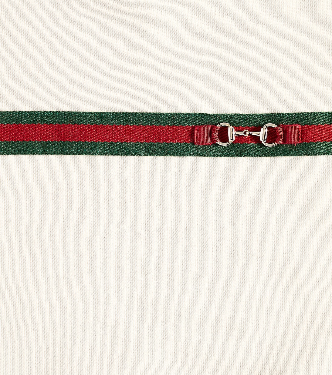 Bebé - sudadera de algodón con Web y Horsebit | Gucci Kids