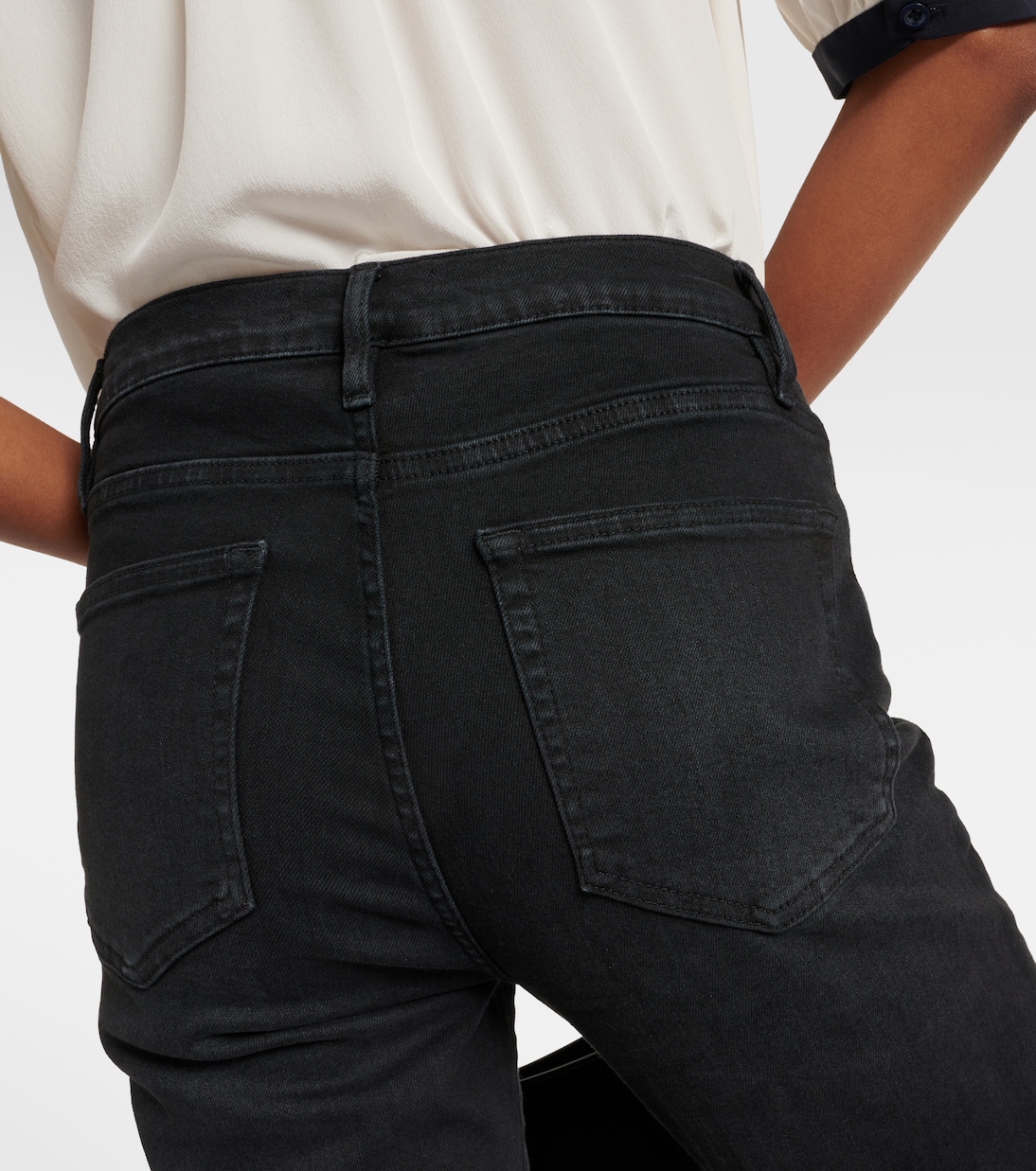 Le High cropped slim jeans | Frame