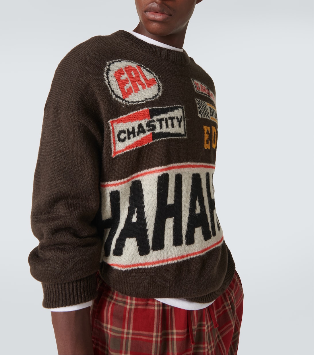 Pull Hahahah en intarsia | ERL
