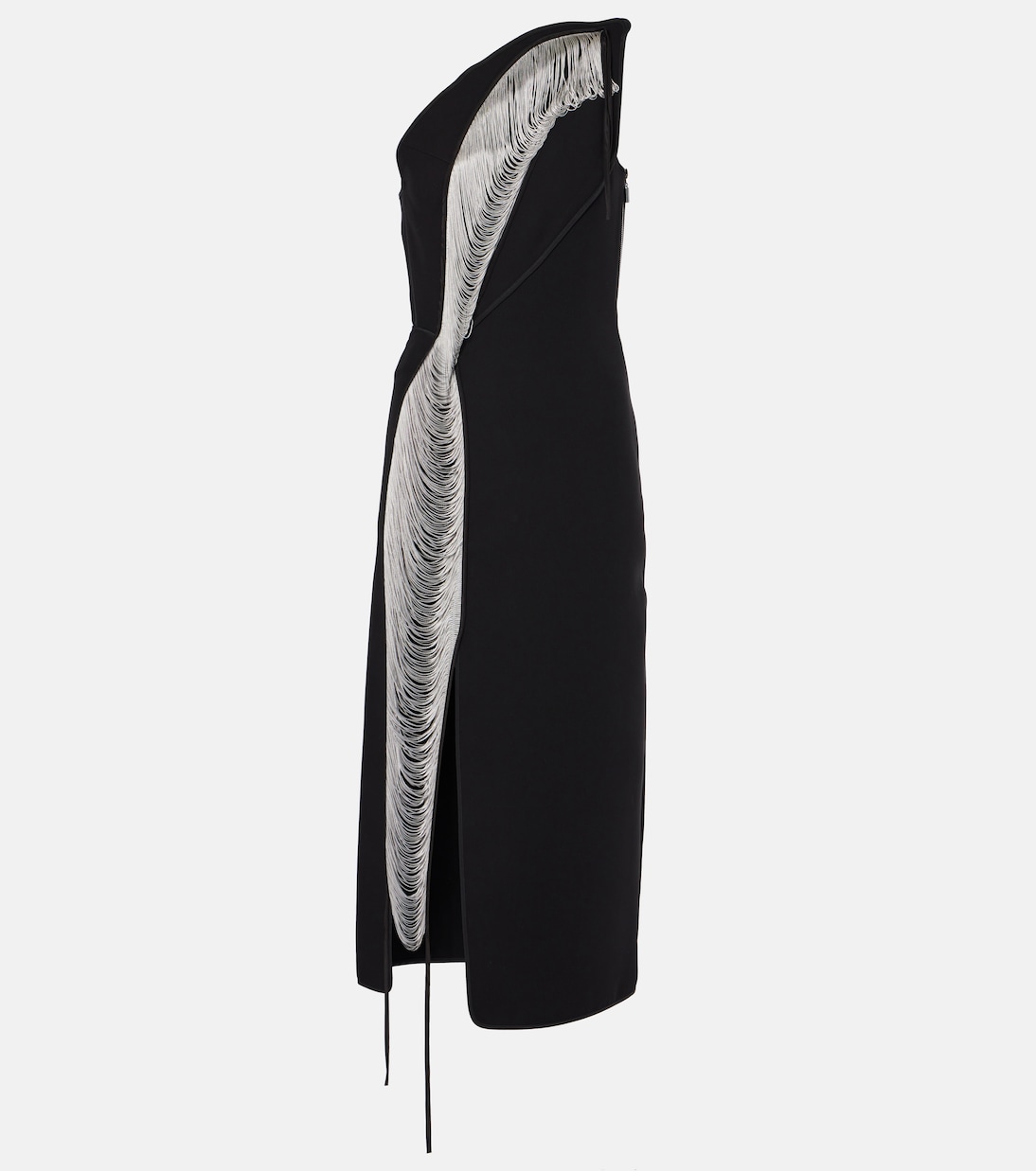 Fringed midi dress | Maticevski