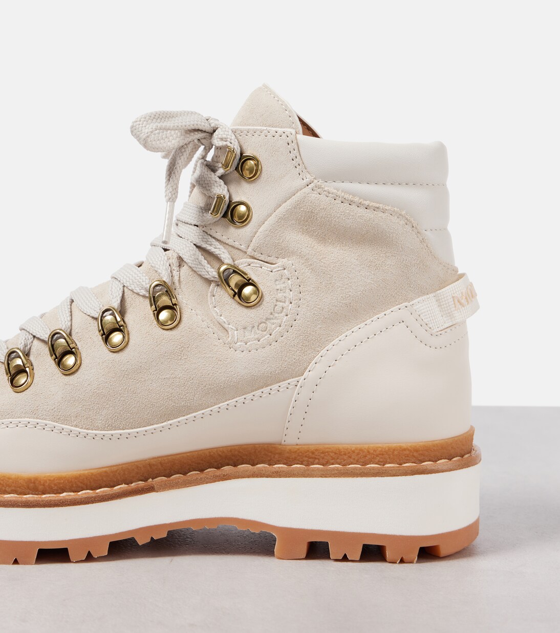 Bottines Peka Trek en daim | Moncler