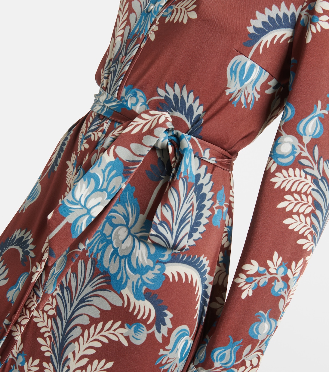 Abito chemisier asimmetrico con stampa | Etro