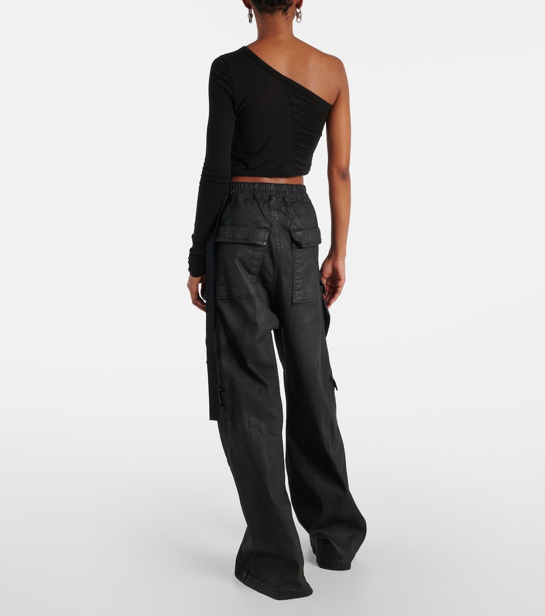 Crop top Ziggy asimétrico  | Rick Owens