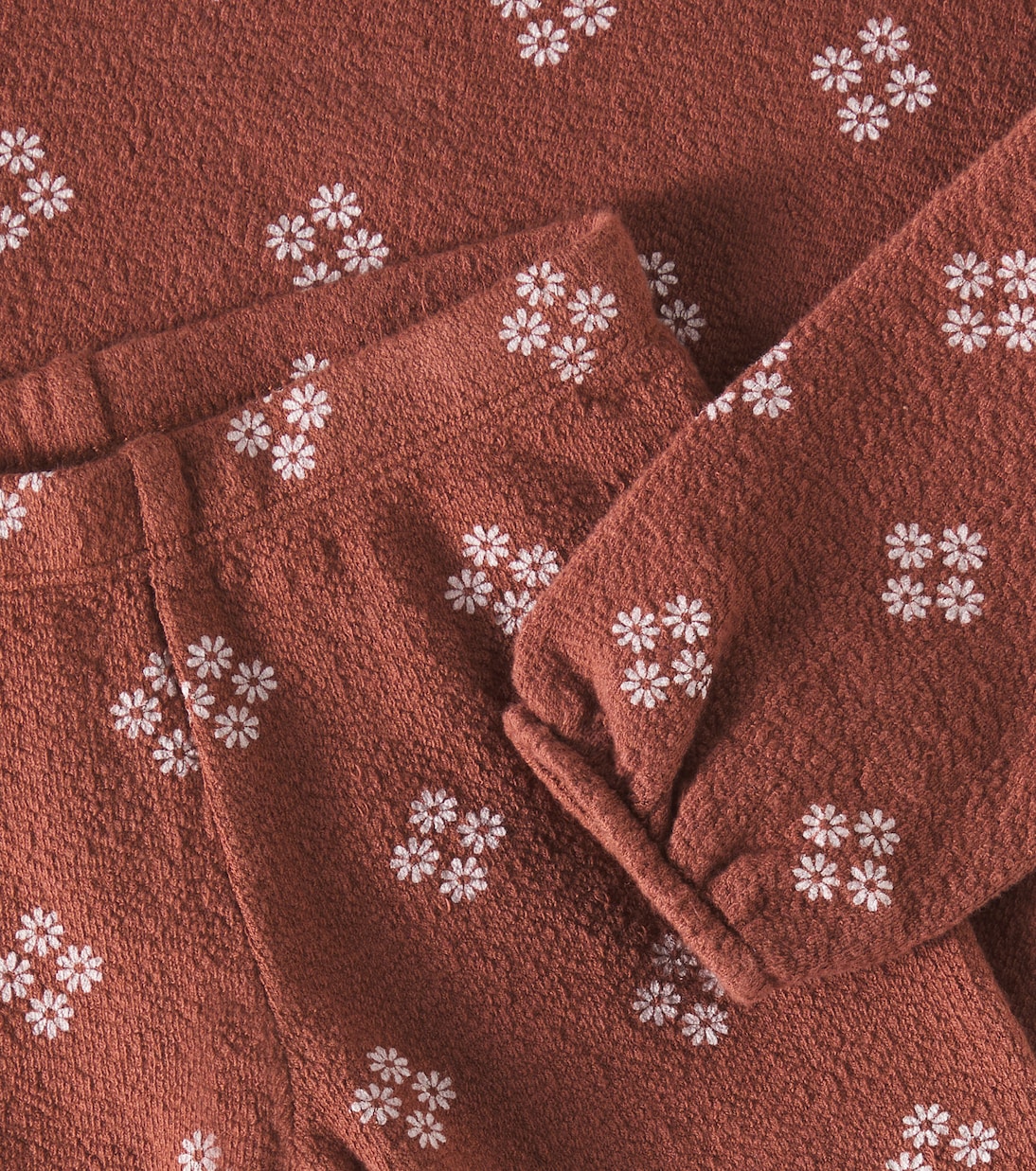 Spongey cotton-blend sweatshirt and sweatpants set | Rylee + Cru
