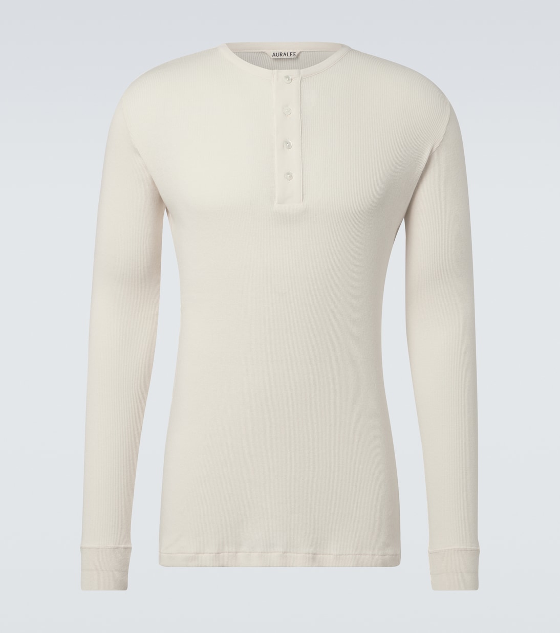 Camicia Henley in cotone | Auralee