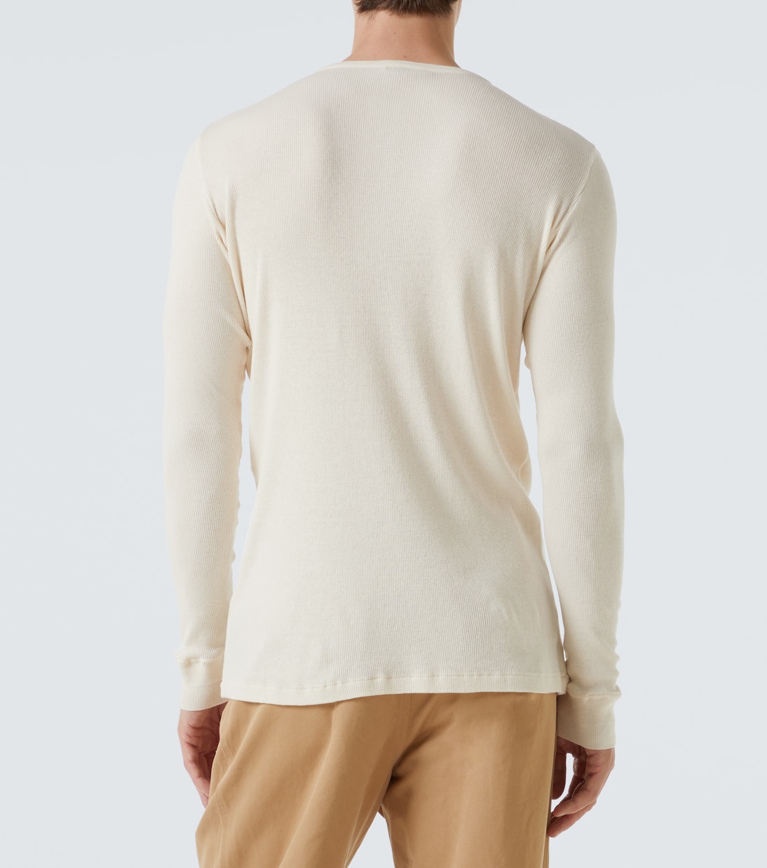Camicia Henley in cotone | Auralee