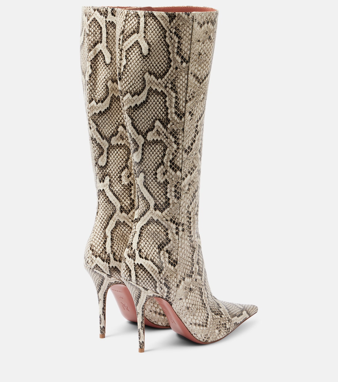 Stiefel Barbara 105 aus Leder | Amina Muaddi