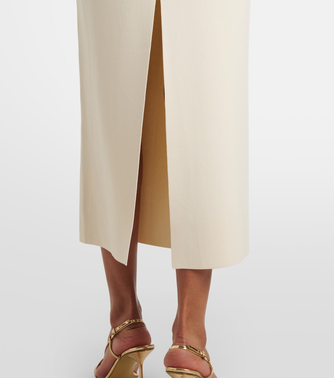 Abito midi Visiera in crêpe | Max Mara