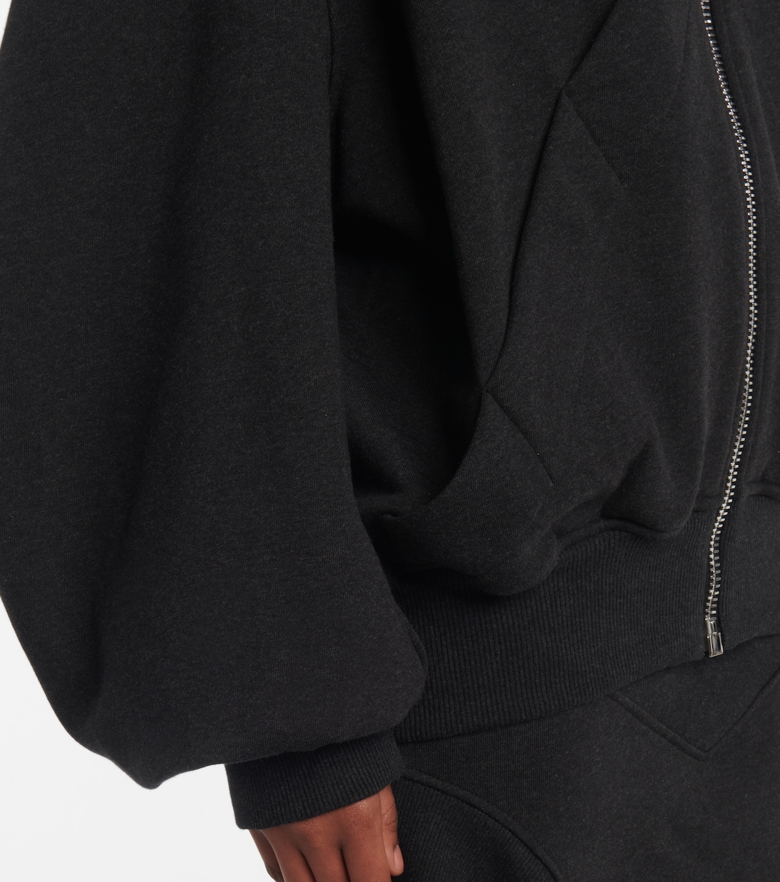 Felpa in cotone con cappuccio | The Attico