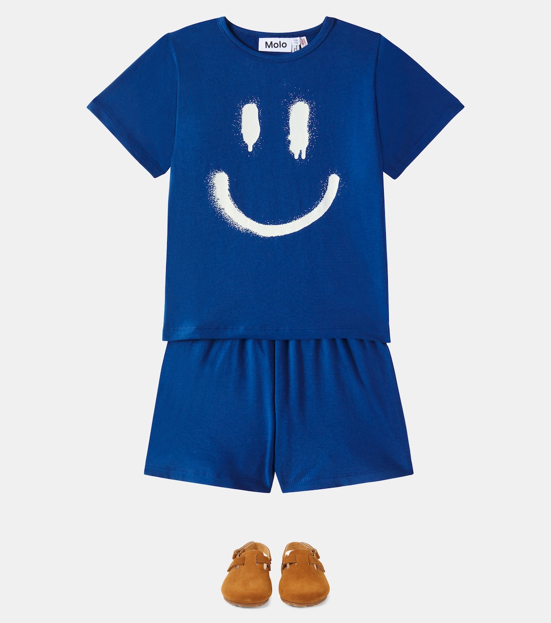 Luvis printed cotton-blend jersey pajamas | Molo
