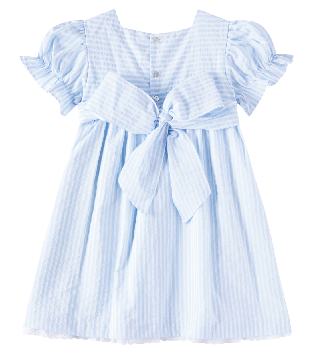 Vestido Zoe en mezcla de algodón a rayas | La Coqueta
