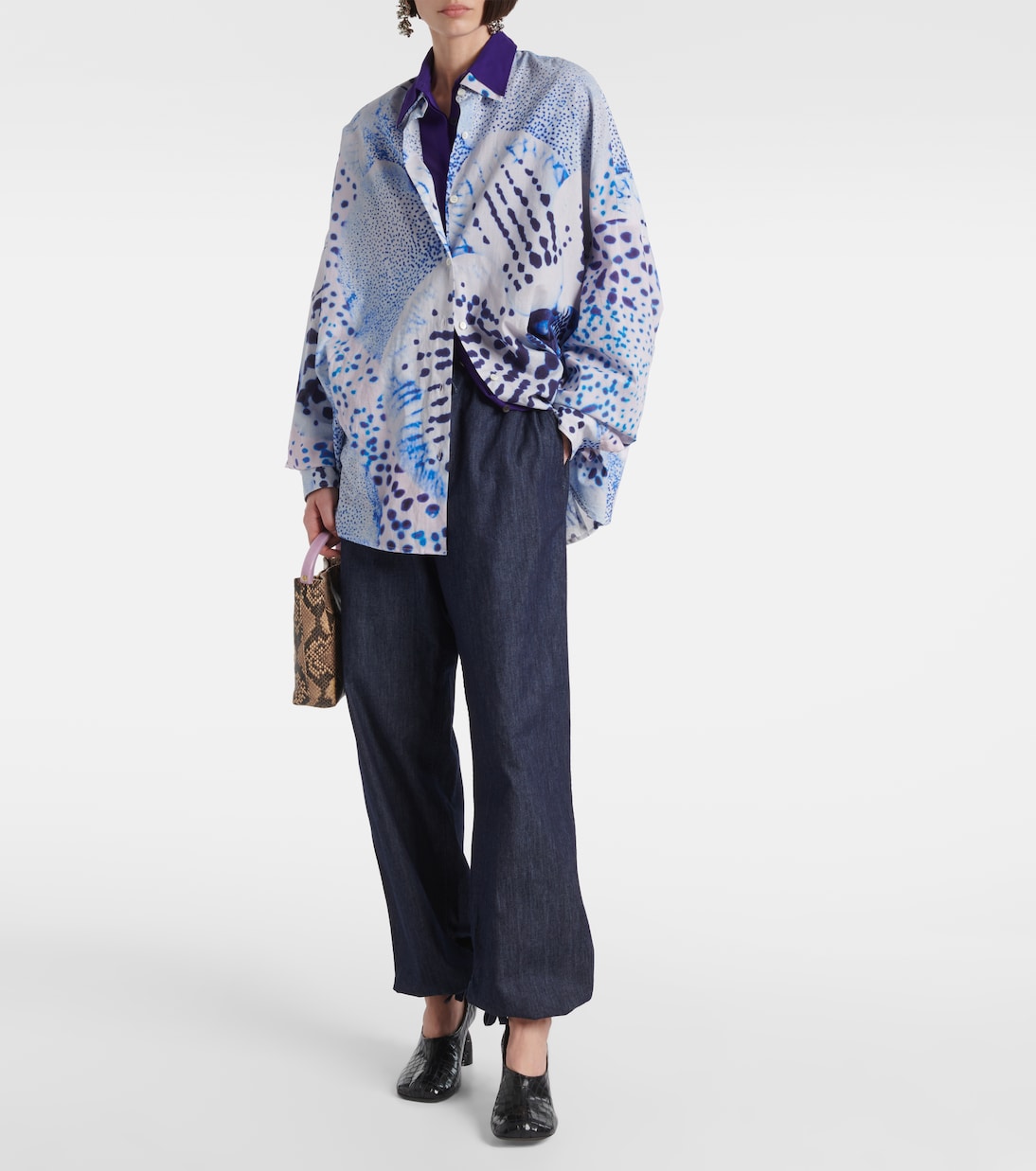 Pantalon droit en denim | Dries Van Noten