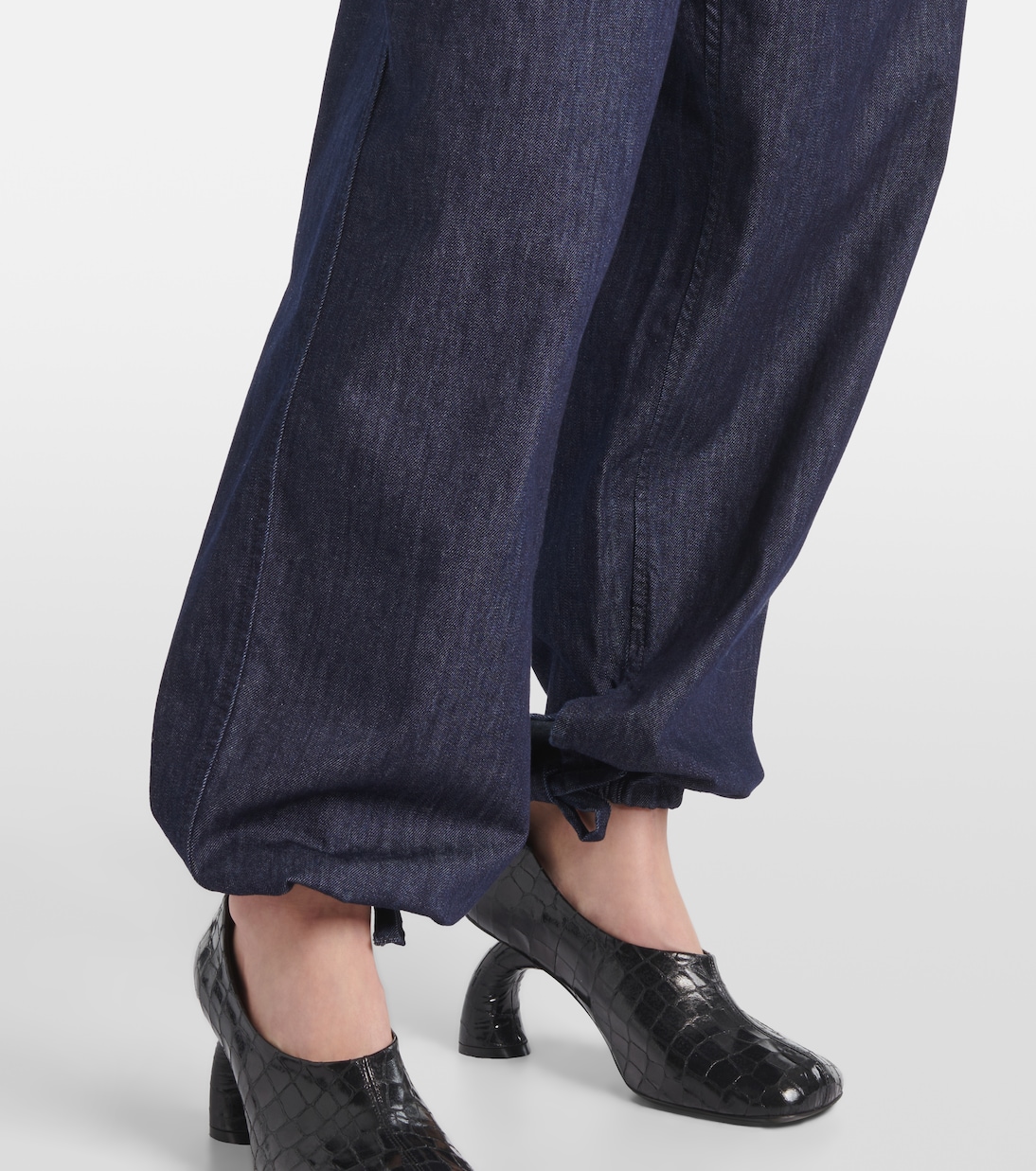 Pantalon droit en denim | Dries Van Noten