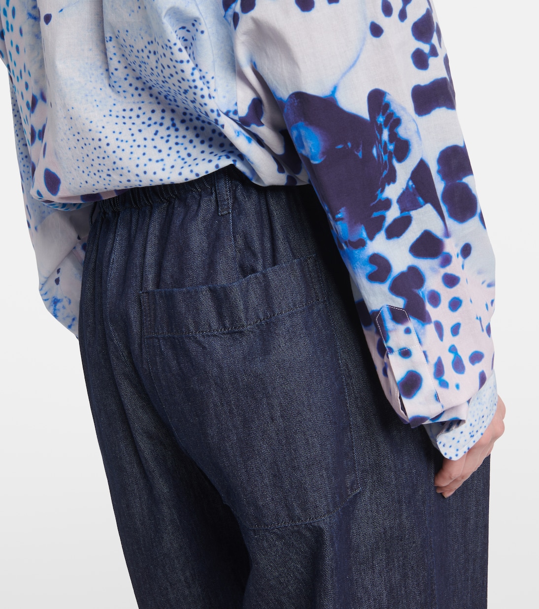 Pantalon droit en denim | Dries Van Noten