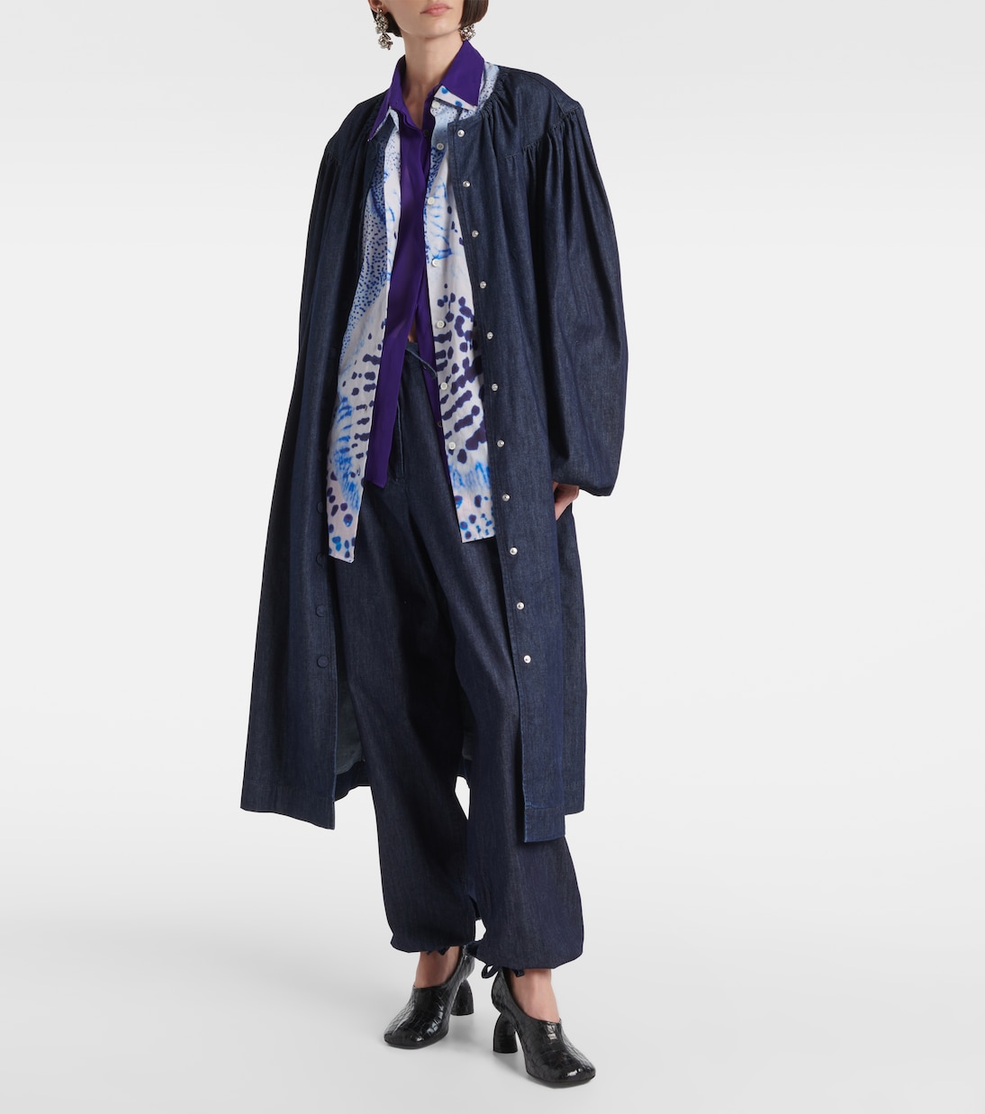 Pantalon droit en denim | Dries Van Noten