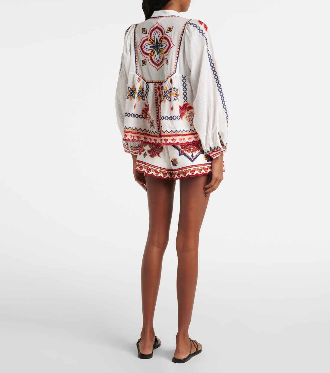 Blusa Mary’s Tiles in cotone | Farm Rio