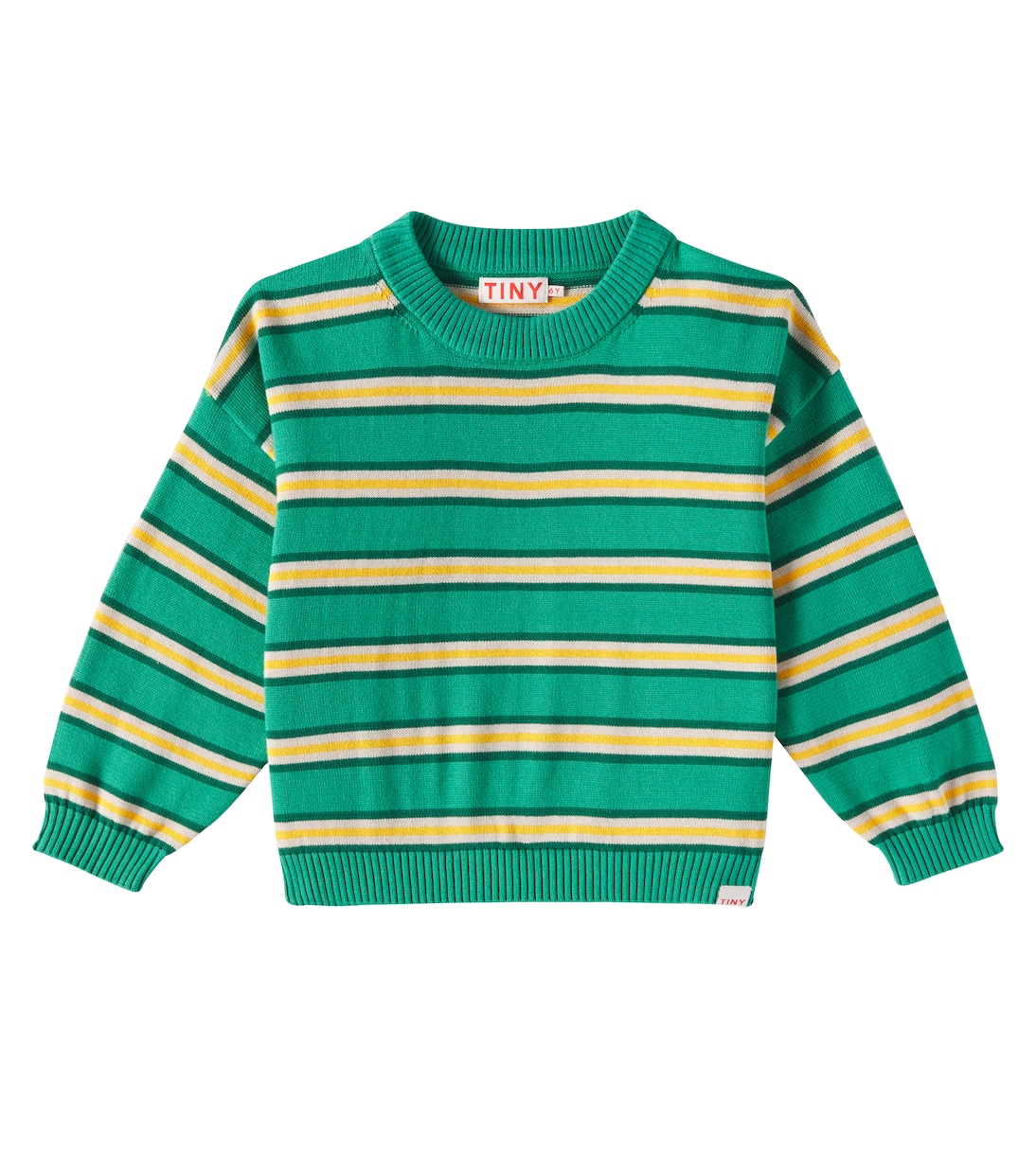 Pullover in cotone a righe | Tinycottons