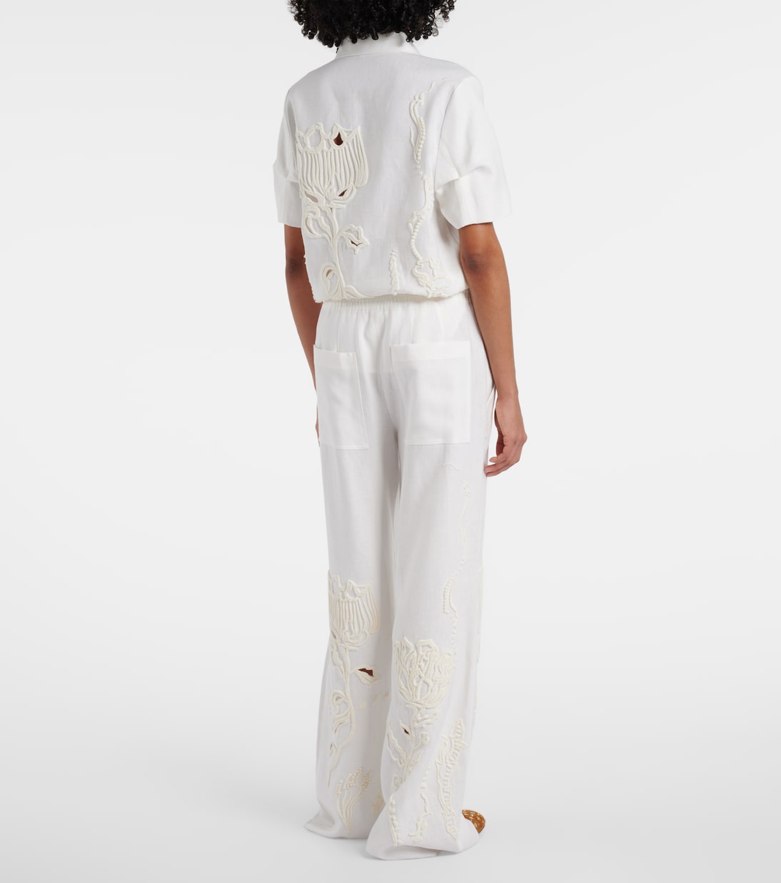 Pantaloni a gamba larga Beauty in lino | Dorothee Schumacher