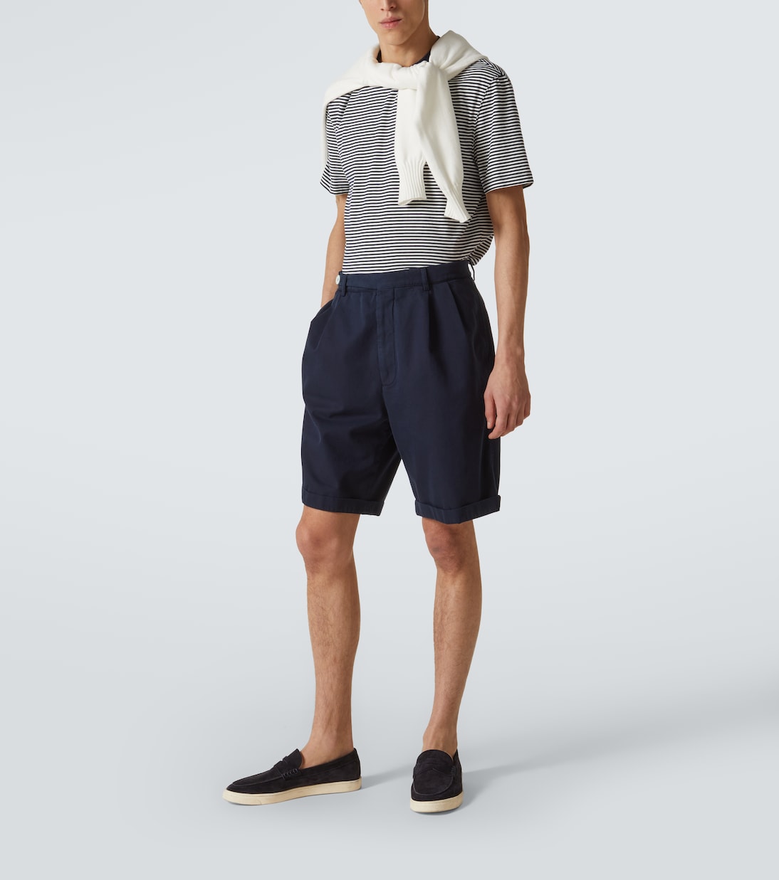 Bermuda-Shorts aus Baumwolle | Brunello Cucinelli