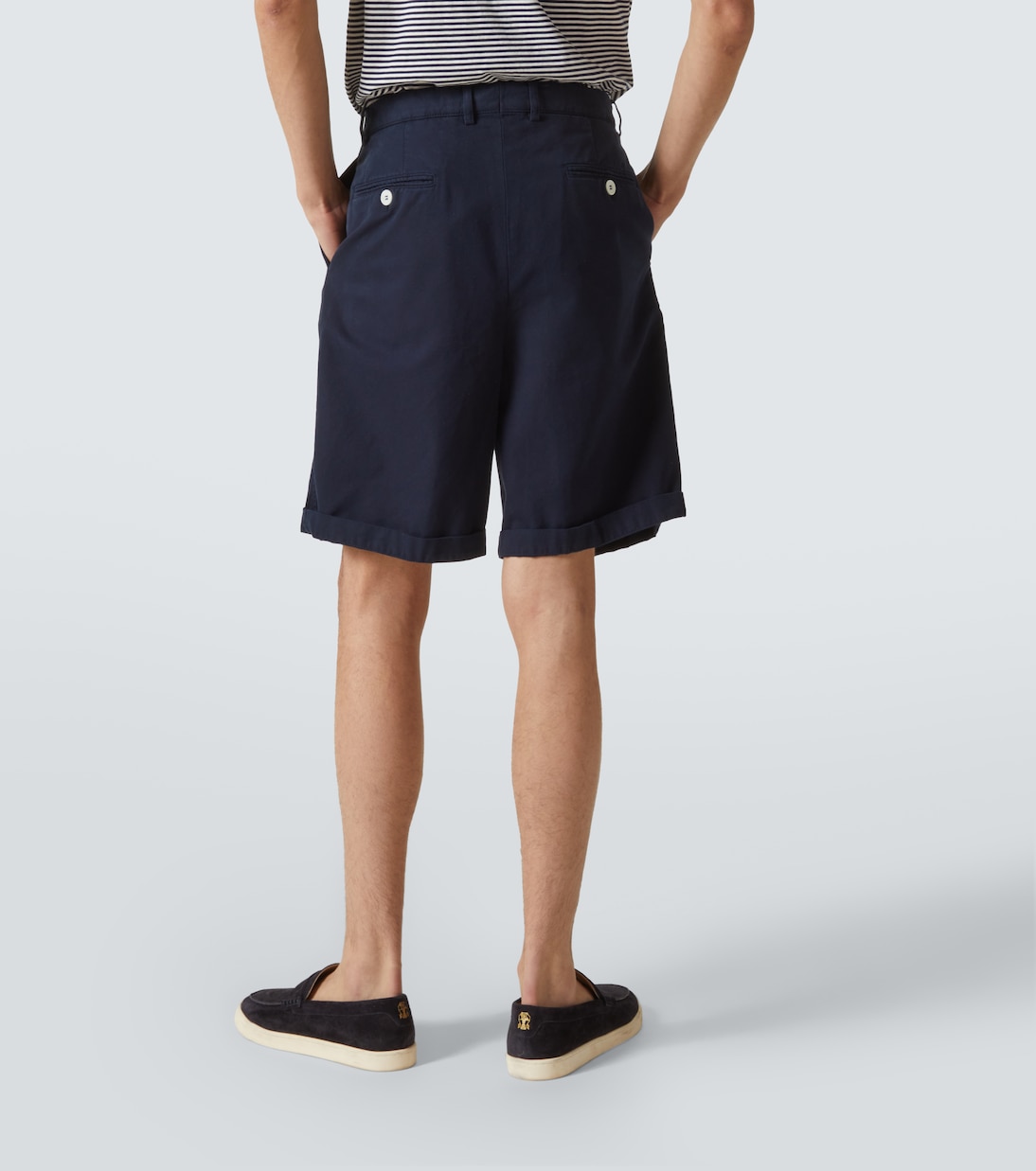 Bermuda-Shorts aus Baumwolle | Brunello Cucinelli