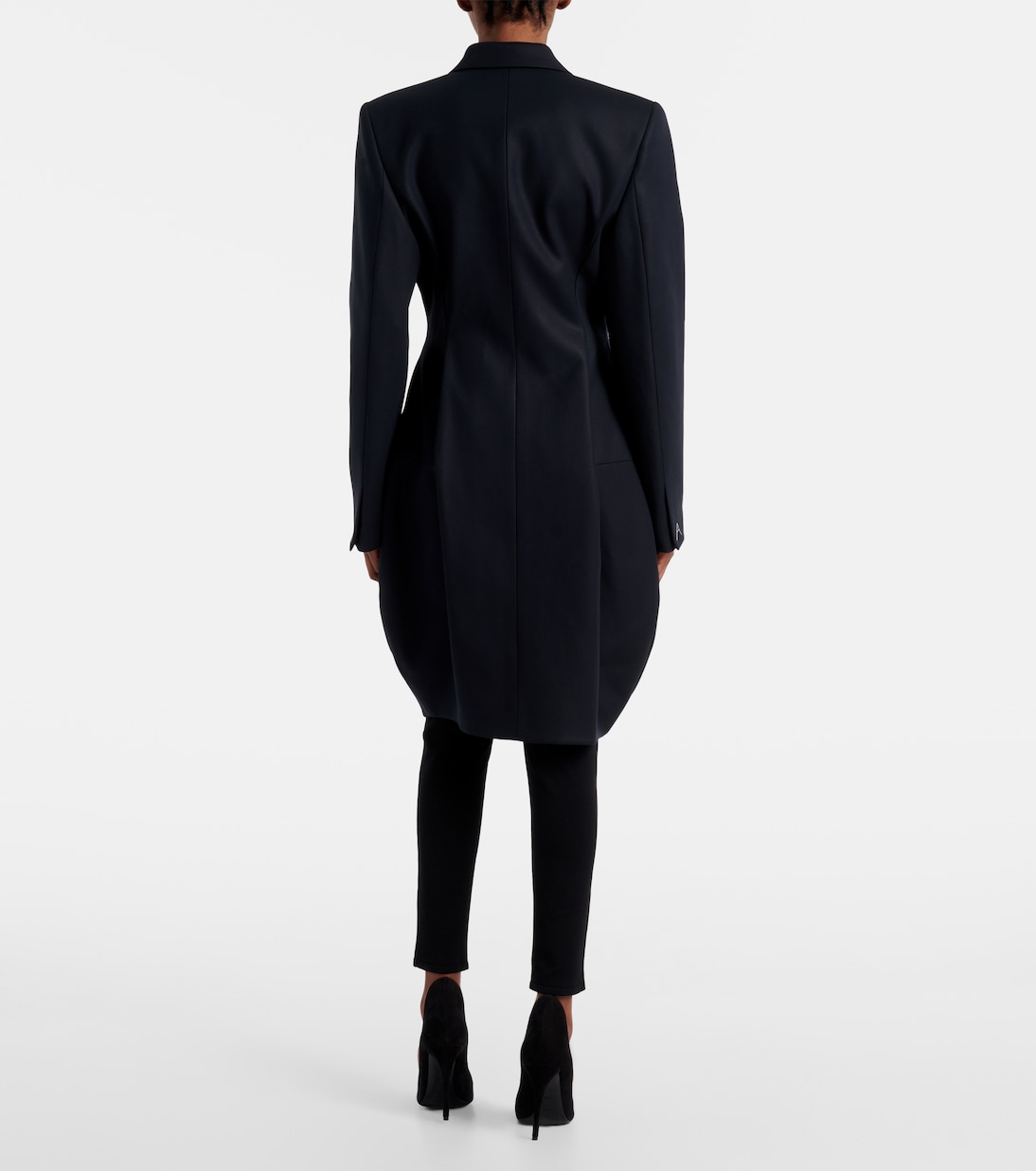Double-breasted cotton blazer dress | Alaïa