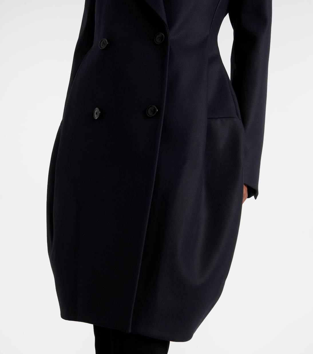 Double-breasted cotton blazer dress | Alaïa