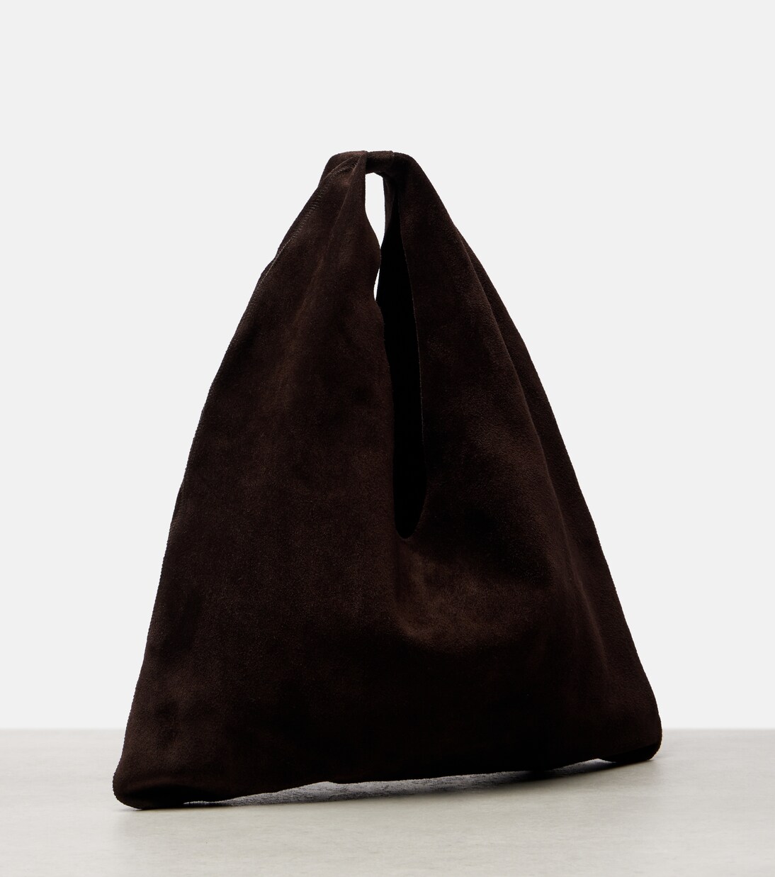 Bindle Small suede tote bag | The Row