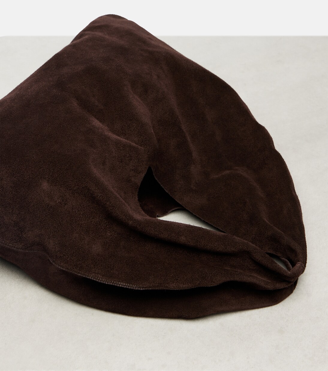 Bindle Small suede tote bag | The Row