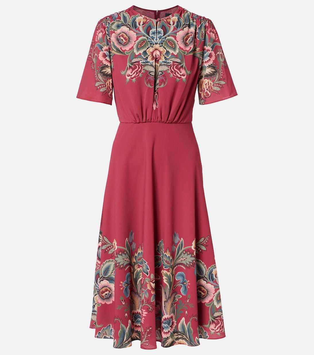 Vestido largo de crepé de jersey | Etro
