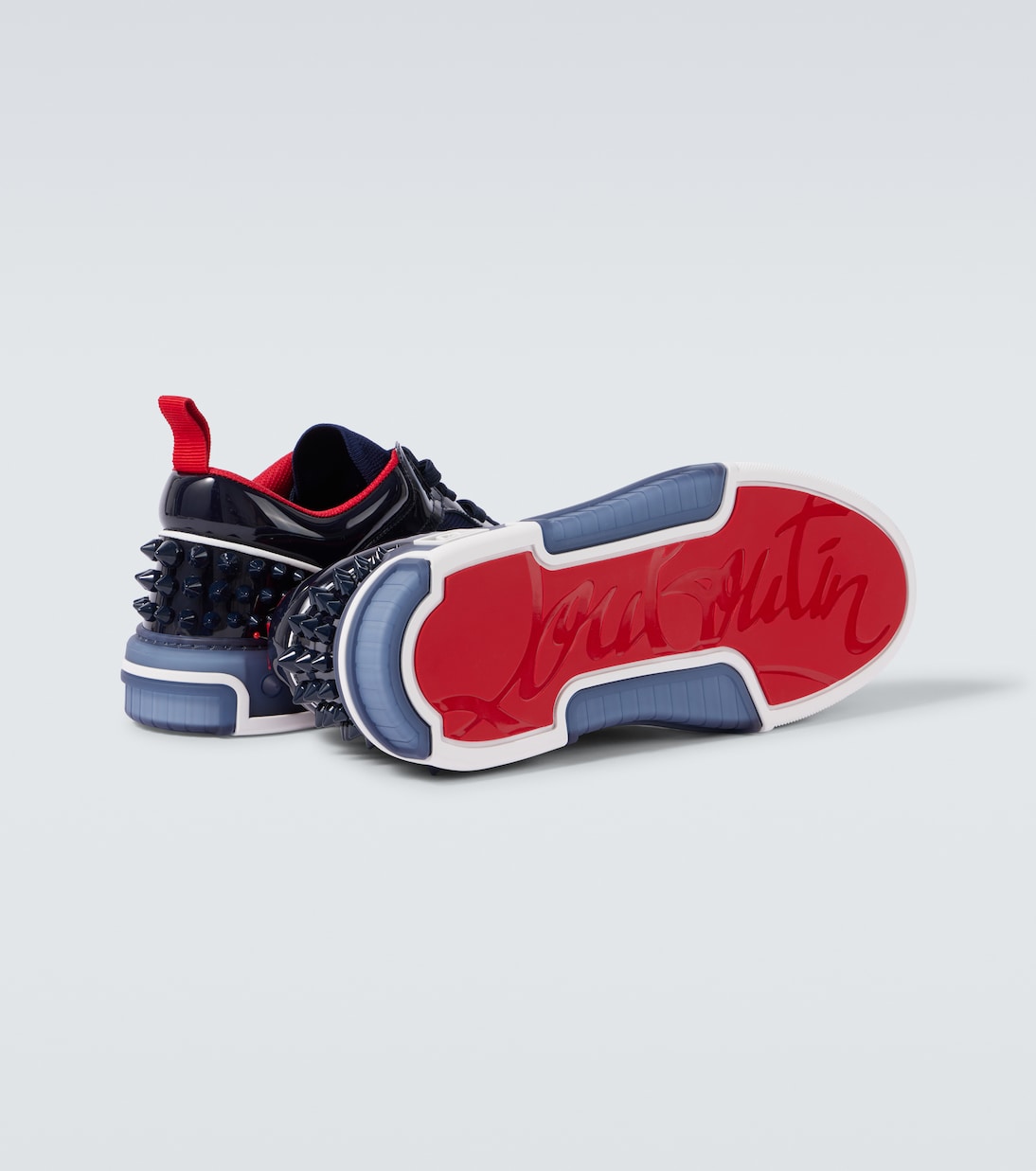 Astrocool embellished leather sneakers | Christian Louboutin