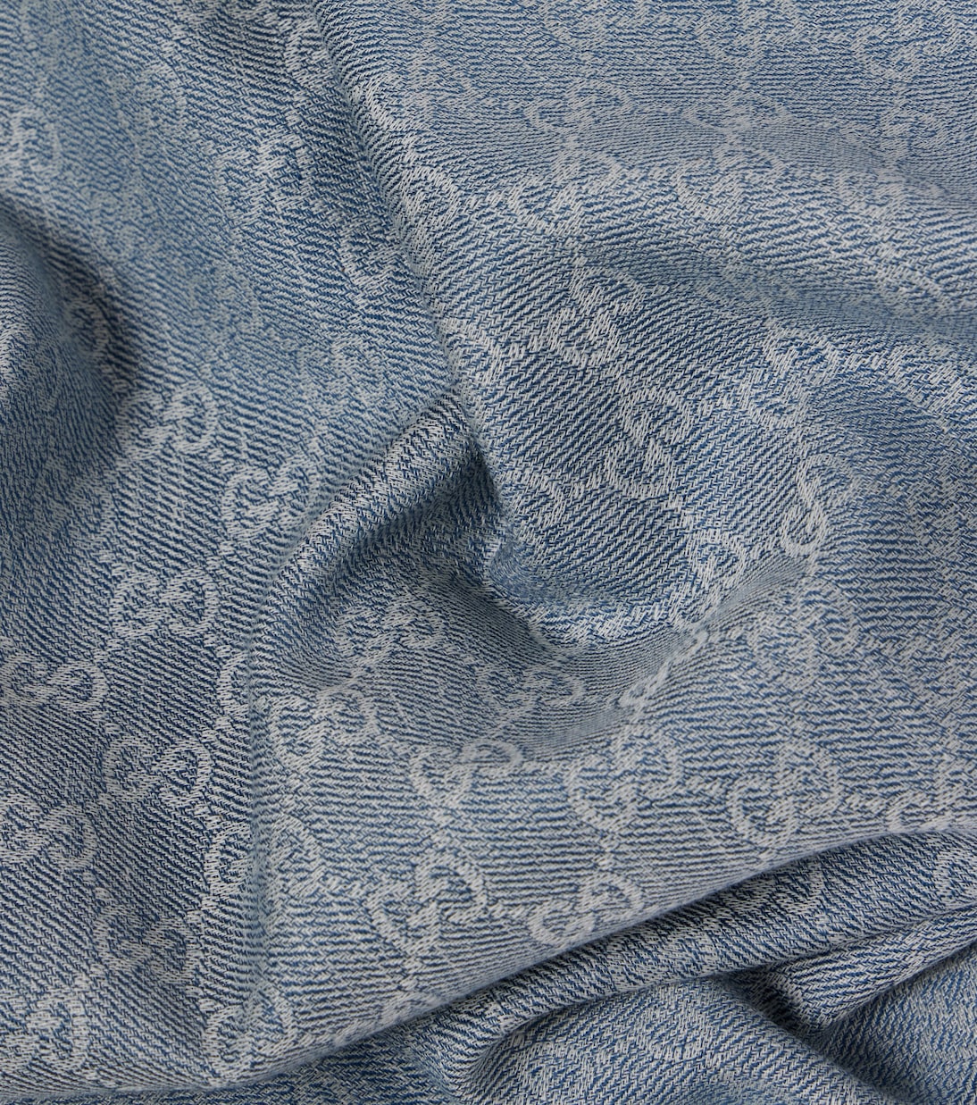 GG cotton, wool, and silk scarf | Gucci