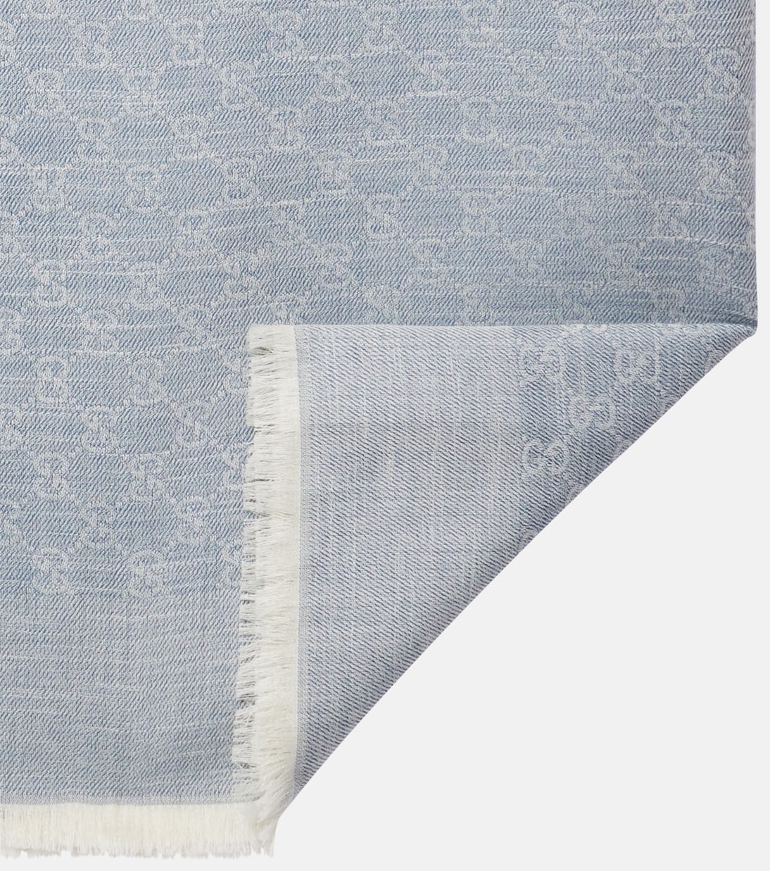GG cotton, wool, and silk scarf | Gucci