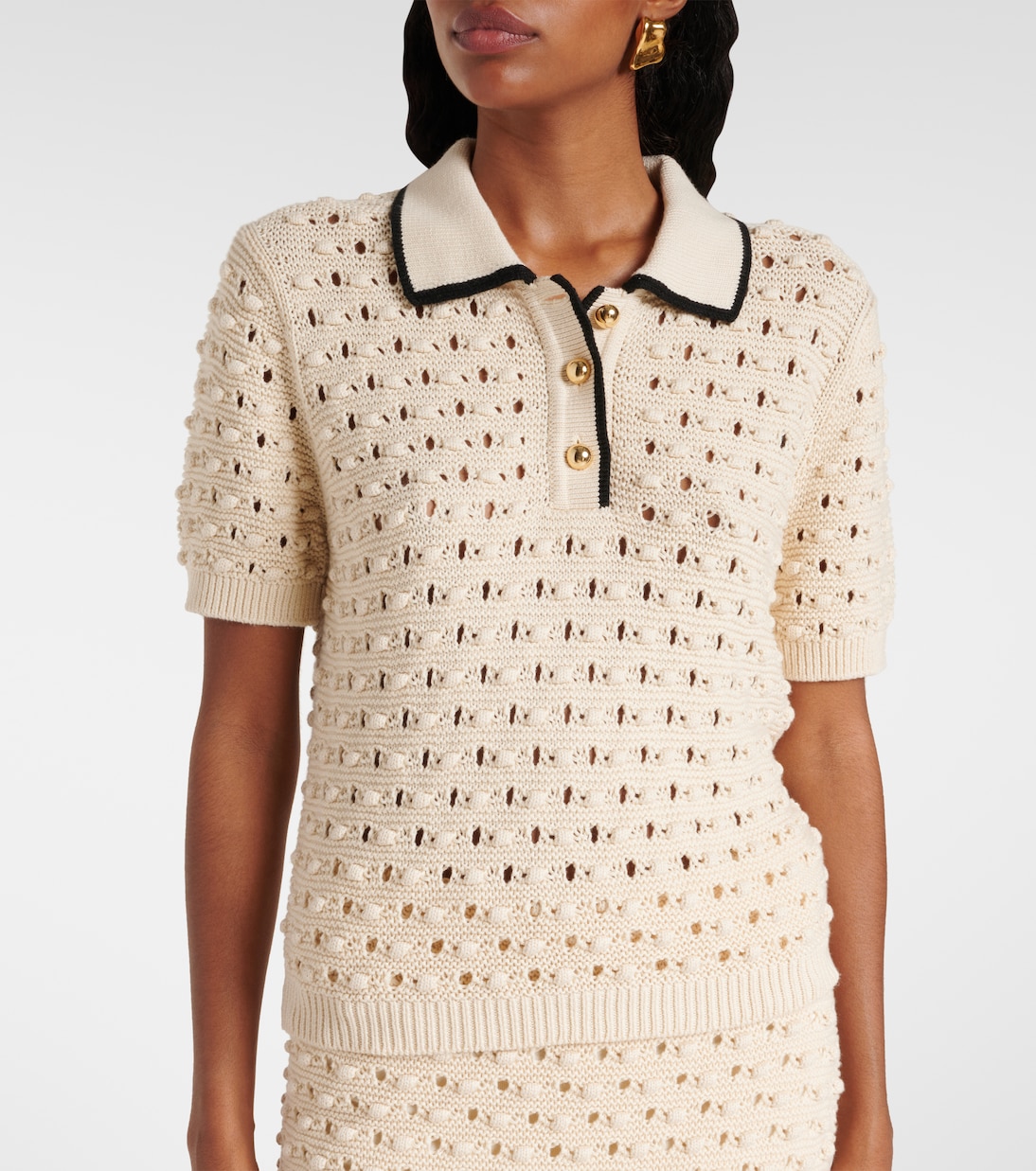 Polo Bauble in maglia di cotone | Frame