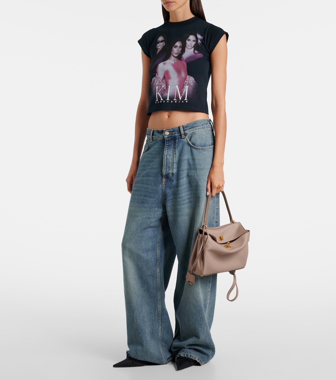 Borsa a spalla Rodeo Small in pelle | Balenciaga