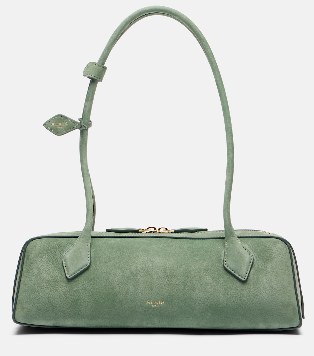 Le Teckel Medium suede shoulder bag | Alaïa