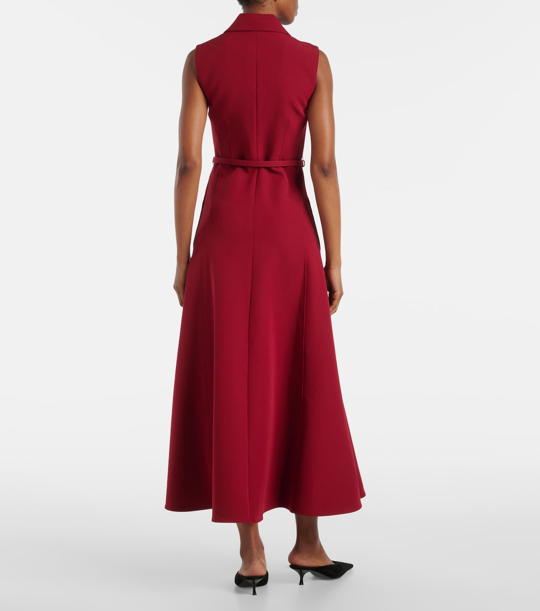 Abito midi in crêpe | Roland Mouret