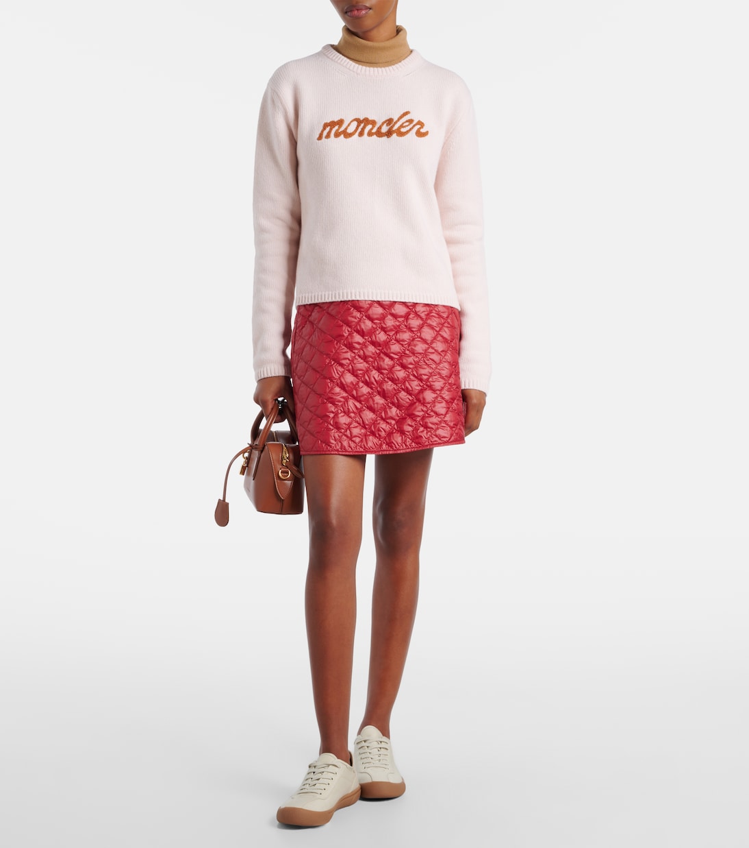 Pull en laine et cachemire à logo | Moncler
