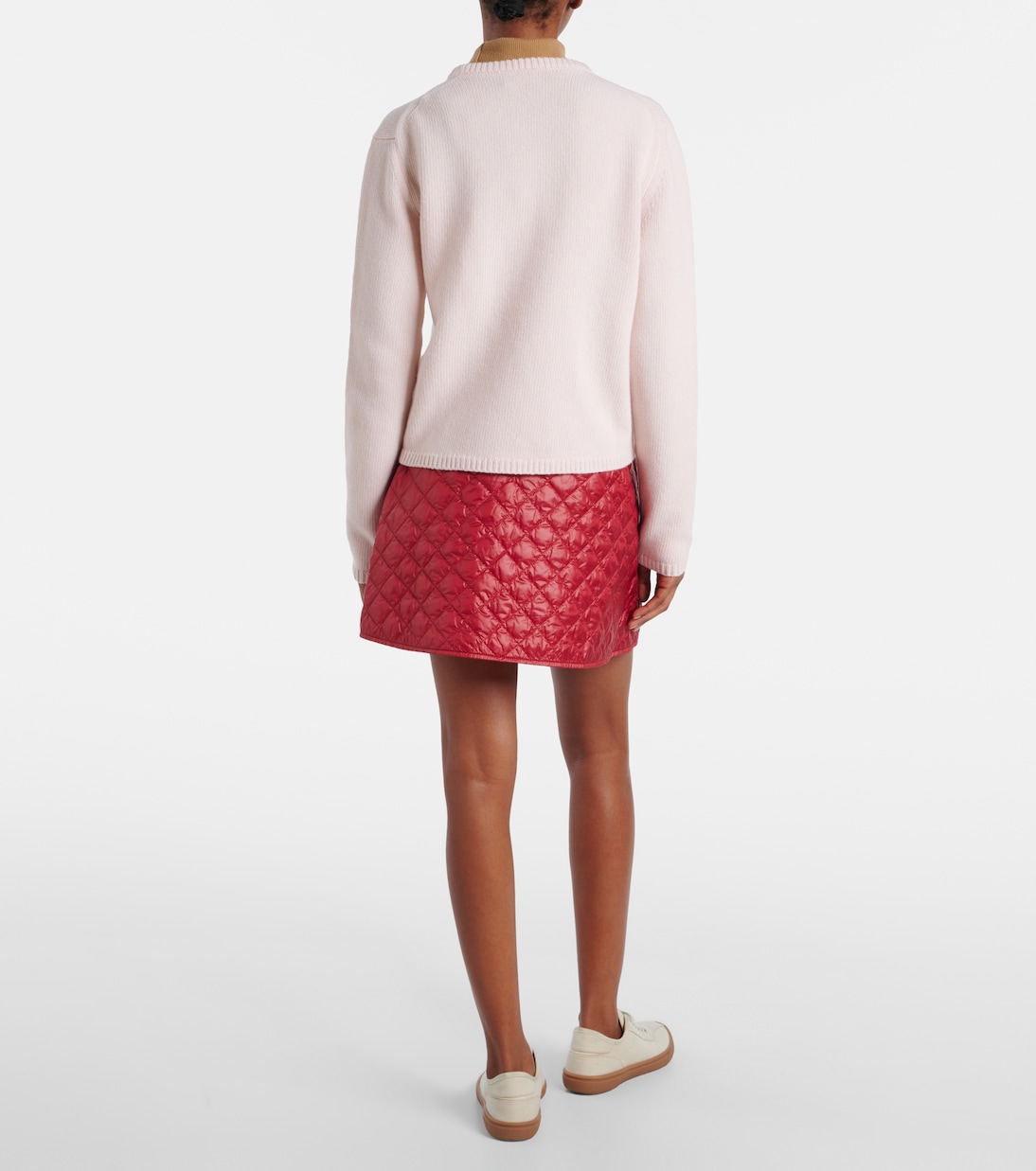 Pull en laine et cachemire à logo | Moncler