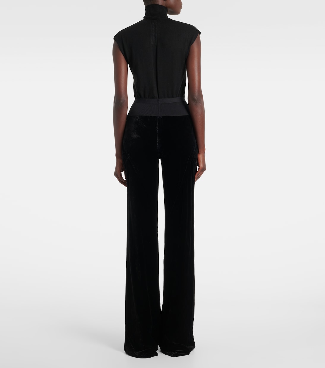Pantalon ample Bias en crêpe | Rick Owens