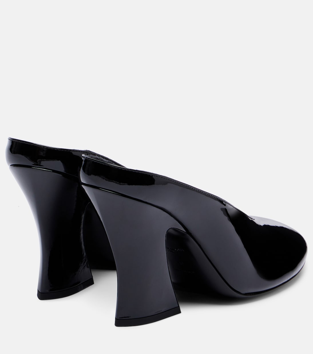 Sculpted 90 mirrored leather mules | Givenchy