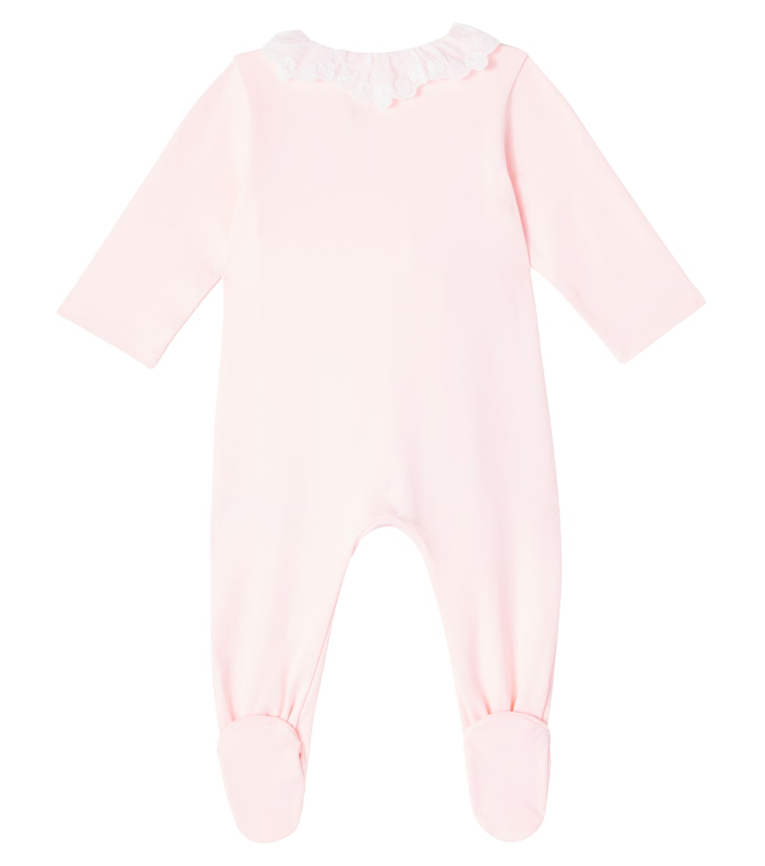 Baby cotton onesie and bib set | Chloé Kids