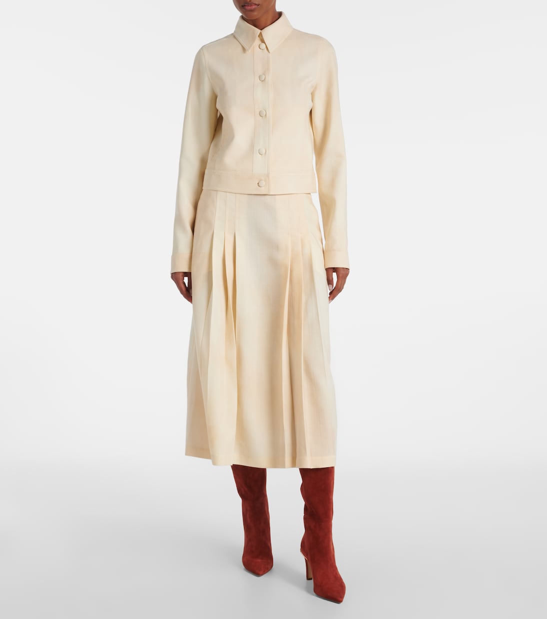 Bottes Aura en daim | Gabriela Hearst