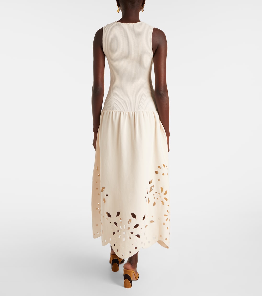 Rosaline broderie anglaise midi dress | Ulla Johnson