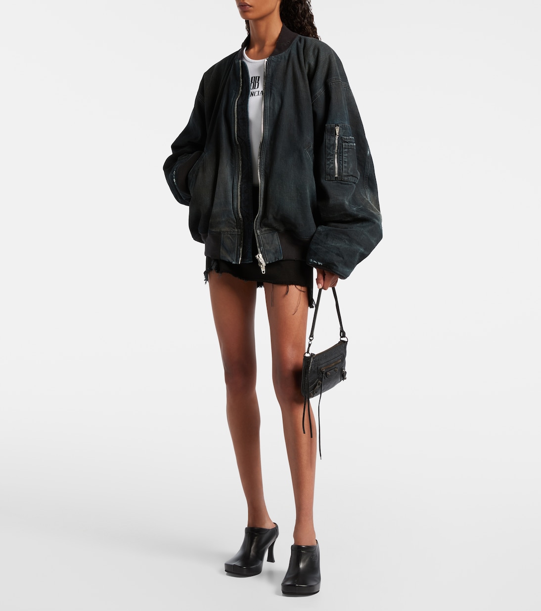 Le City Small leather shoulder bag | Balenciaga