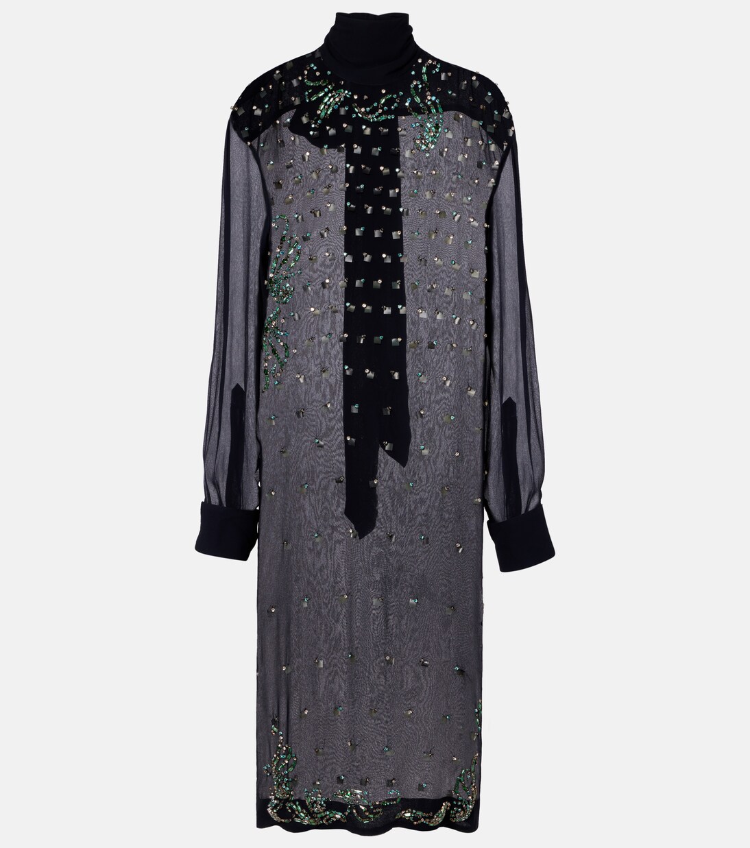 Verziertes Midikleid | Dries Van Noten