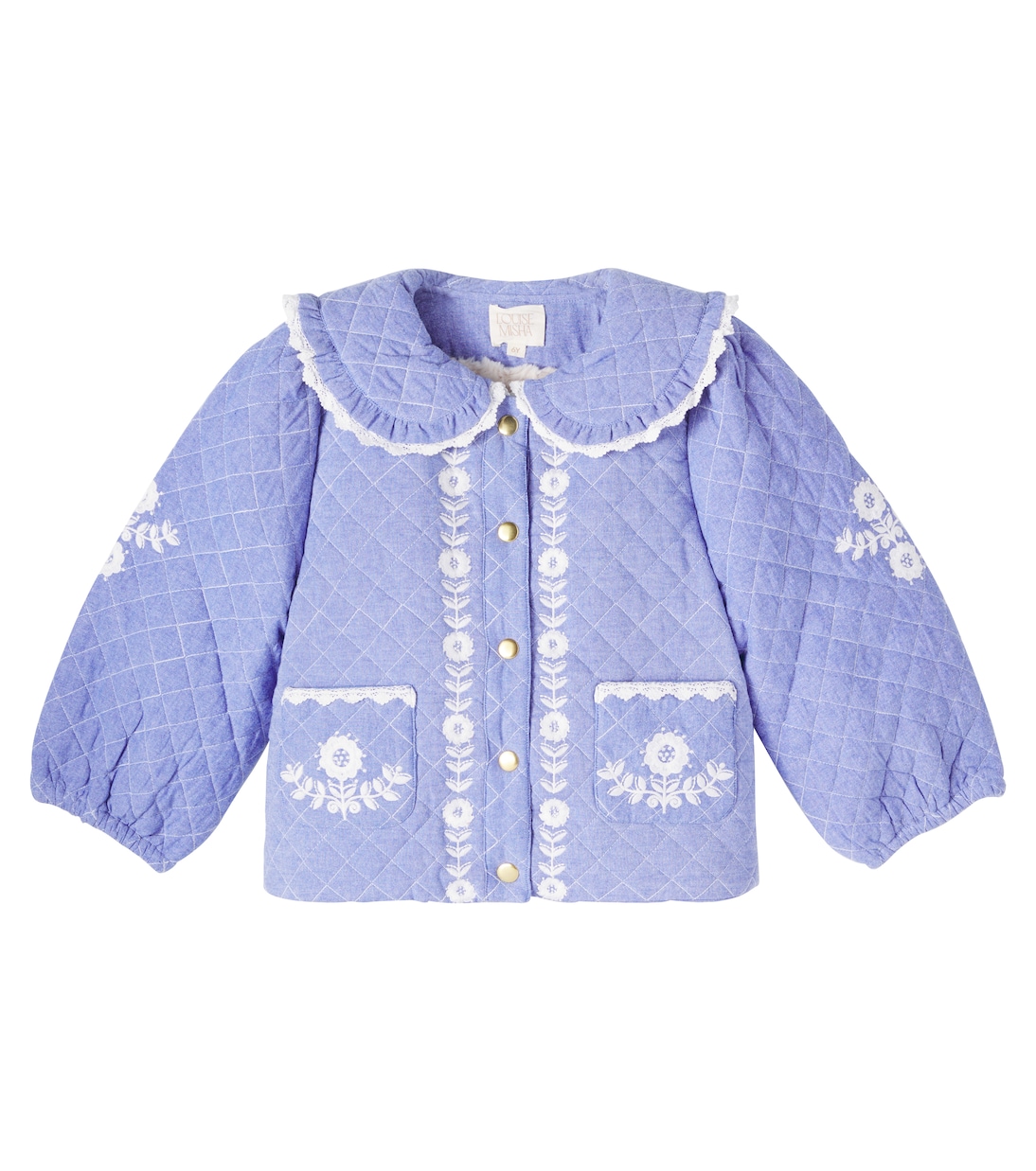 Jouliana embroidered cotton jacket | Louise Misha