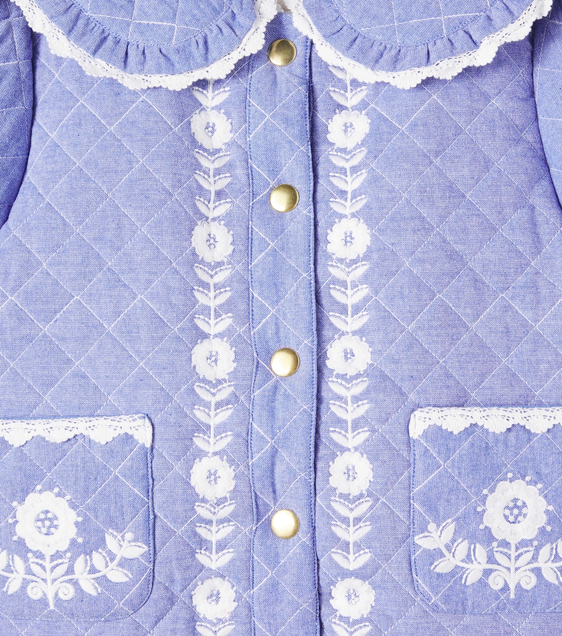 Jouliana embroidered cotton jacket | Louise Misha