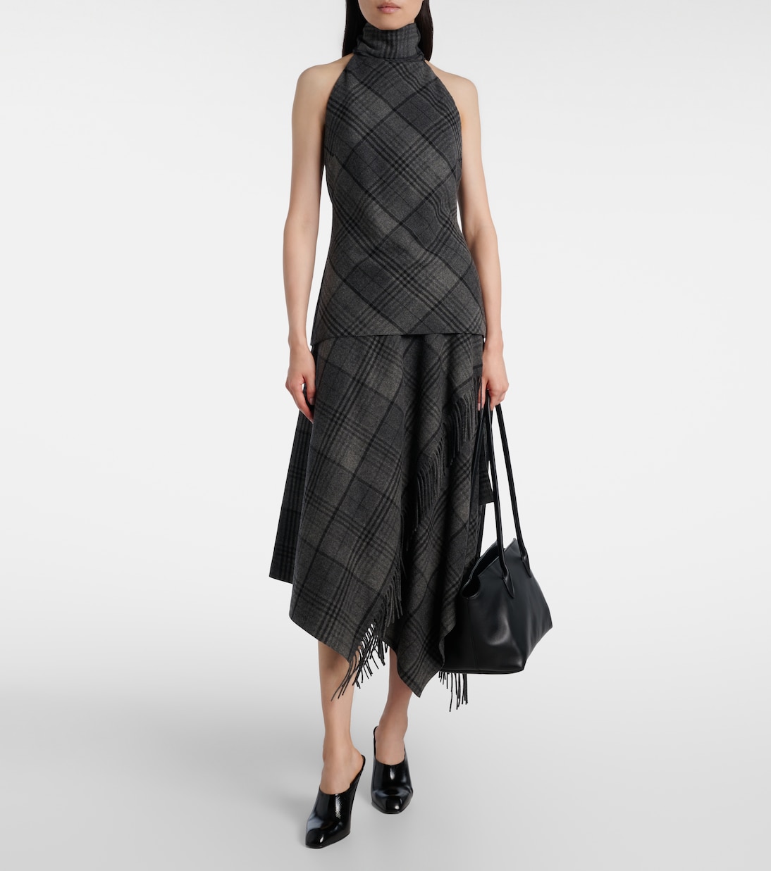 Chilton tie-neck wool blouse | Ralph Lauren Collection