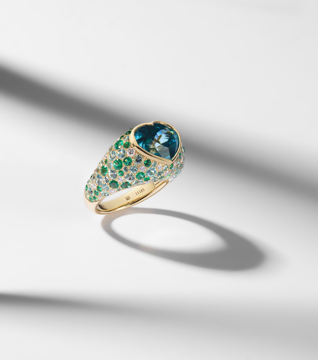 Bague Calvina en or 18 ct et pierres précieuses | Marina B